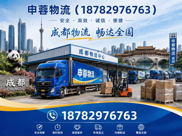 成华区申蓉物流展示图